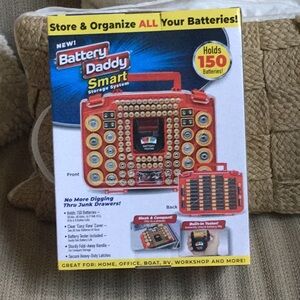 Smart daddy battery organization kit valentine gift man cave shop cabin